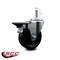 Service Caster 4'' Phenolic Wheel Swivel 7/16'' Grip Ring Stem Caster with Brake SCC-GR20S414-PHR-PLB-716138 - alternate 3